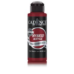Cadence - Hybrid-Multi-Surface Satin Acrylfarbe - 120ml Bordeaux Bordeaux