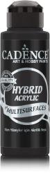 Cadence - Hybrid-Multi-Surface Satin Acrylfarbe - 120ml Schwarz Schwarz