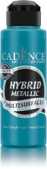 Cadence - Metallic-Hybrid-Multi-Surface Satin Acrylfarbe - 120ml Türkis Türkis