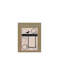 Hero Arts Stempel Rubber cardart write -in kit 15,2X12,7m 