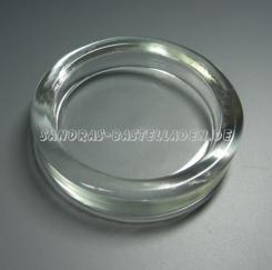 Hobbyfun Glasuntersetzer klar, 8cm 
