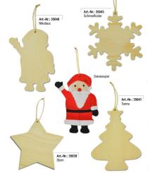 Holz Hänger Winter -Natur- 