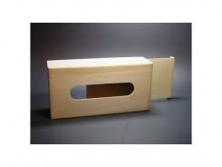 Holz Kosmetiktücherbox 27x13,5x7,5cm 