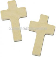 Holz-Kreuz natur, lackiert 2 Stück 