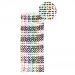 Ideen mit Herz - Schmuck-Netz, selbstklebend, 12 x 30 cm, bunt, Design 5 