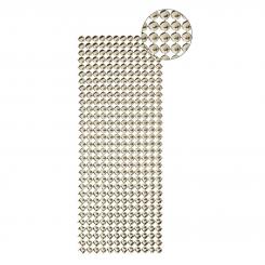 Ideen mit Herz - Schmuck-Netz, selbstklebend, 12 x 30 cm, gold, Design 7 