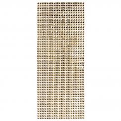 Ideen mit Herz - Schmuck-Netz, selbstklebend, 12 x 30 cm, gold/Quadrate 