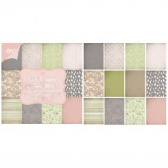 Joy!Crafts Design Papierblock 30,5 x 30,5cm (48 Blatt) - Let it Snow 