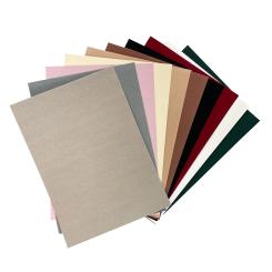 Joy!Crafts Effektkarton selbstklebend - Samt - 10 Blatt DIN A4 200g - Naturfarben 