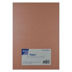 Joy!Crafts Metallic Karton in Leinenoptik 250g DIN A5 20 Bögen Rosa Rosa