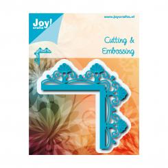 Joy!Crafts Schneide- & Prägeschablone 1tlg. - Fantastic Ecke 