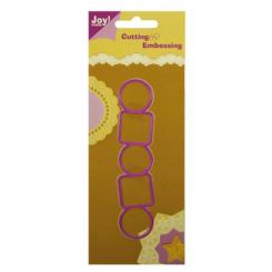 Joycrafts Schneide- und Prägeschablone Kombi Umriss Nr.53 