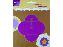 Joycrafts Schneide- und Prägeschablone Paperball Nr.109 / 1 tlg. 