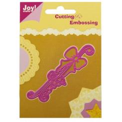 Joycrafts Schneide- und Prägeschablone Schleife Lang Nr.66 