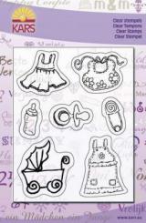 Kars Clear Stempel Set 14X18CM Baby 