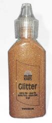Kars Glitter extra fein (Ultrafein) 12g hellbraun hellbraun