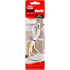 Kerzendocht 2mm /75cm lang, rund 