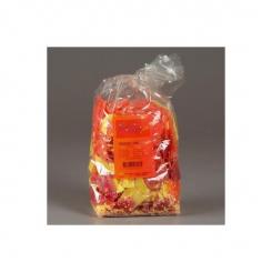 Kerzenstücke rot.orange-gelb 350gr. 