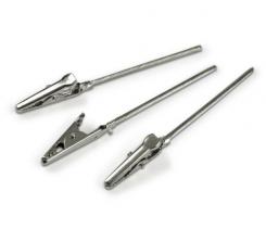 Kroko-Klammern 5 Stück / 80mm lang mit Stab 