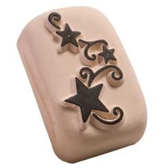 LaDot Tattoo Stempel M - Tribal Sterne 