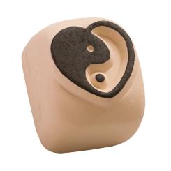 LaDot Tattoo Stempel S - Yin Yang Herz 