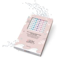 LaDot Tattoo selbstklebende Strasssteine für die Haut - 80 Stück 