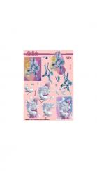 Le Suh 3D Metallic Stanzbogen Zirkus 