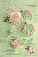 LeCrea - LeCrea Multi die Präge- und Schneideschablone Flower 005 