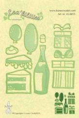 LeCrea - Lea?bilitie Celebration Präge- und Schneideschablone 