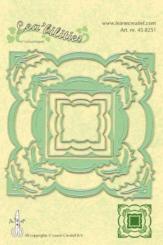 LeCrea - Lea?bilitie Frame holly Präge- und Schneideschablone 