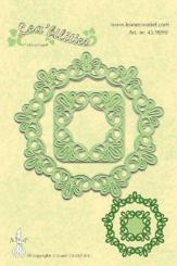 LeCrea - Leabilitie Frame rund lace Präge- und Schneideschablone 