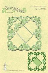 LeCrea - Lea?bilitie Frame viereckig lace Präge-&Schneideschabl. 