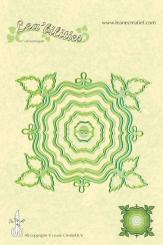 LeCrea - Lea?bilitie Nested frame leave Präge- und Schneideschablone 