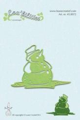 LeCrea - Leabilitie Schneemann Präge- und Schneideschablone 