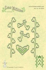 LeCrea - Lea?bilitie classic border & corners Präge- und Schneideschablone 