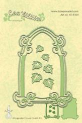 LeCrea - Lea?bilitie frame arch & leaves Präge- und Schneideschablone 