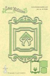 LeCrea - Lea?bilitie frame classic rectangle Präge- und Schneideschablone 