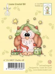 LeCrea - Silikon Stempel Owlie elf 