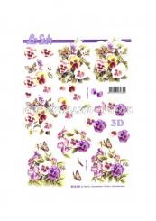 LeSuh 3D Bogen Blumen 