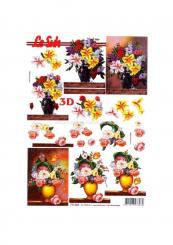 LeSuh 3D Bogen Blumen 