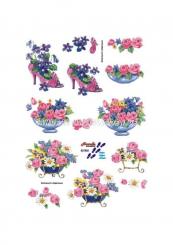 LeSuh 3D Bogen Blumenschuh 