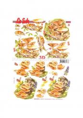 LeSuh 3D Bogen Pilze 