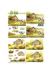 LeSuh 3D Bogen Pony und Kuh 