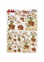 LeSuh 3D Bogen Weihnachtsblume 