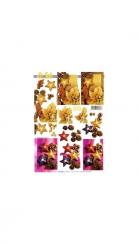 LeSuh 3D Bogen Weihnachtsschmuck 