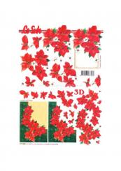 LeSuh 3D Bogen Weihnachtsstern 