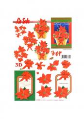 LeSuh 3D Bogen Weihnachtsstern 