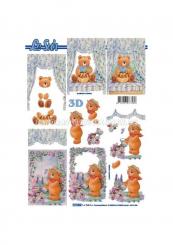 LeSuh 3D Etappen Bogen Bärchen 