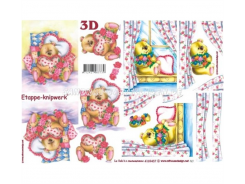 LeSuh 3D Etappen Bogen Bärchen 