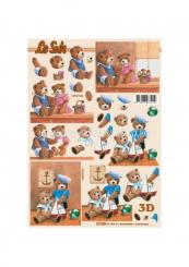 LeSuh 3D Etappen Bogen Bären 